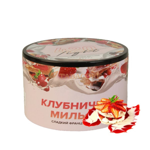 Табак для кальяна 420 Light Клубничный мильфей 250 гр